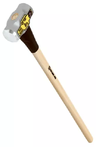 TRUPER TOOLS MD8H-C 8 lb. DOUBLE FACED SLEDGE HAMMER w 36" HICKORY HANDLE