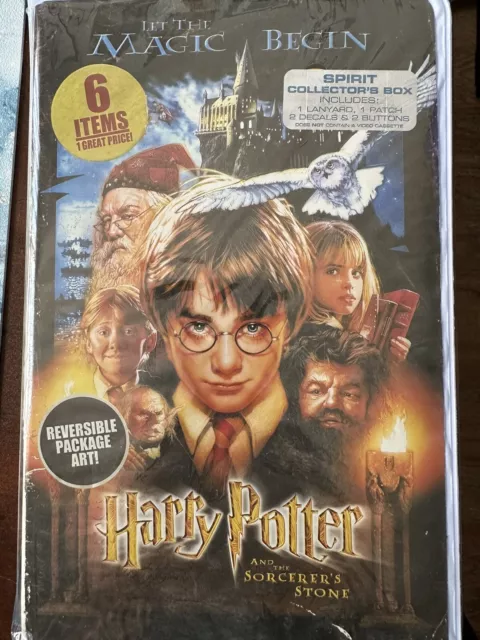 Spirit Halloween Harry Potter
 SPIRIT HALLOWEEN HARRY Potter VHS Collector Box Set W Items 6 Surprise
