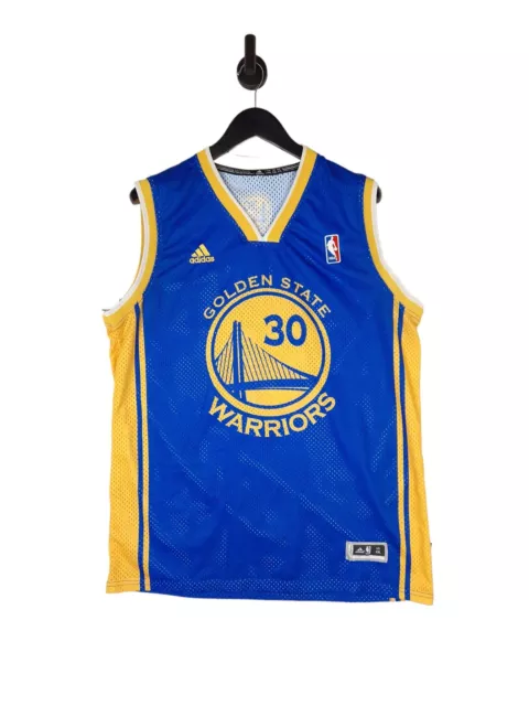 Adidas NBA Golden State Warriors Jersey Size XXL In Blue Men's Curry 30