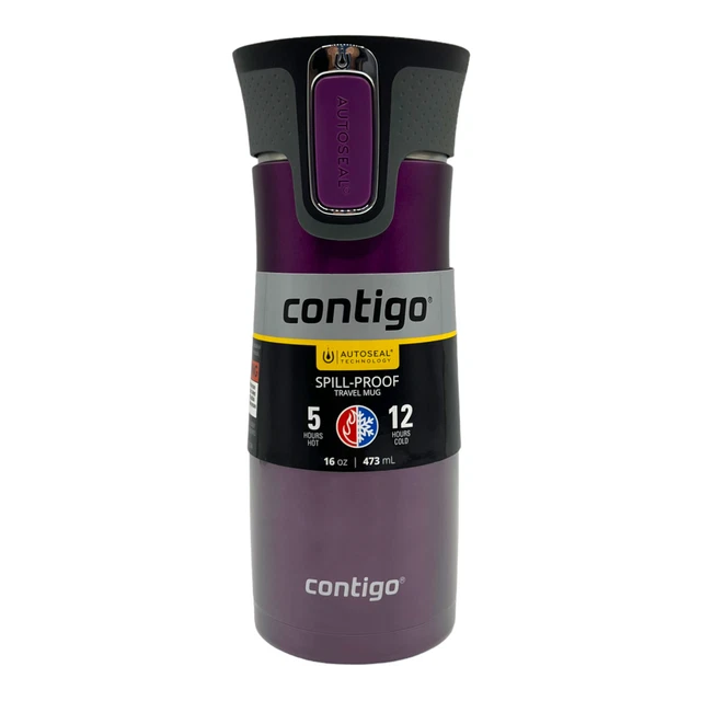 Contigo AUTOSEAL West Loop Vacuum-Insulated Stainless Steel 16 oz. Travel Mug