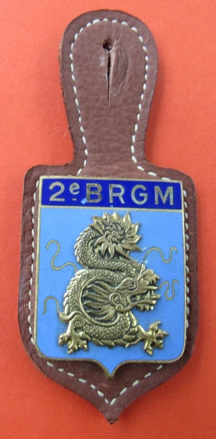 Insigne Militaire Indochine Vietnam 7° DDVT - Original Drago Romainville - Guerre D'Indochine