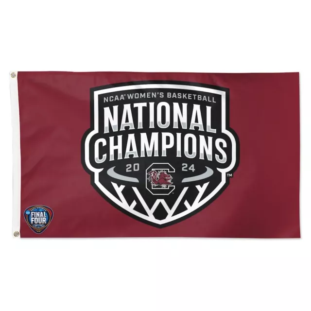South Carolina 2024 NCAA Women's Basketball National Champions Garden Flag