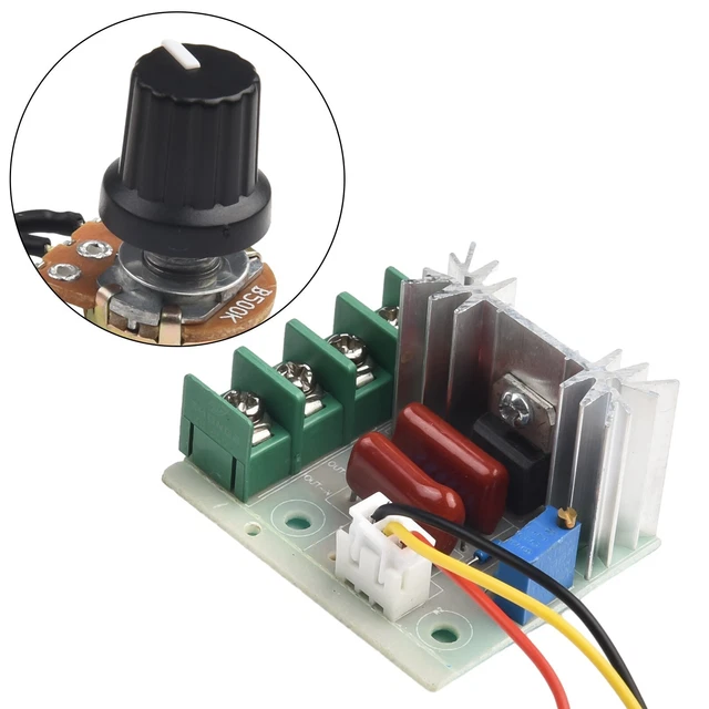 Variateur De Vitesse électronique 2000W - Régulateur De Tension 220V - Modèle ATB A2 - Neuf