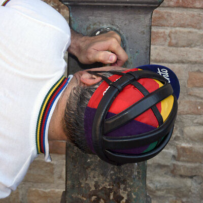 CASCO DANESE NERO Ciclismo Vintage Black Helmet Cycle Bike Casque Made in Italy 