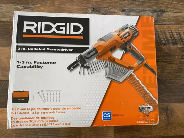 Ridgid R6790 Corded Electric Drywall Screw Gun - NEW