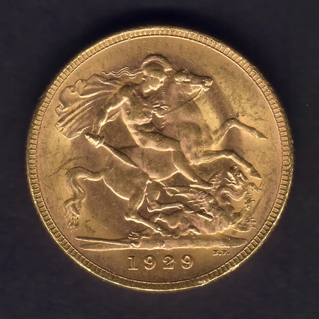 Australia..  1929 Perth - Sovereign.  Full Lustre - UNC