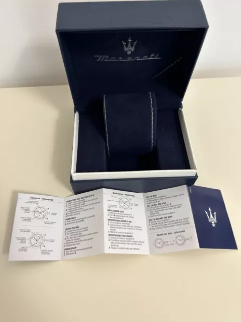 Original Maserati Watch Box