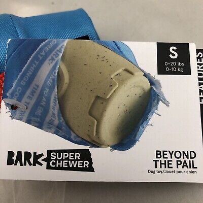 Bark Box Super Chewer Squeaky Dog Toy Beach Beyond The Pail Small 0-20lbs Scent 2