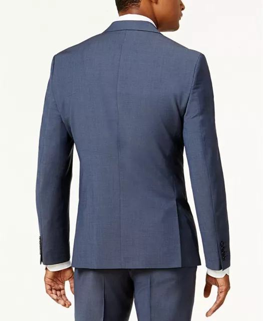 BAR III MEN'S Slim-Fit Active Stretch Suit Jacket 42R Blue Sport Coat ...