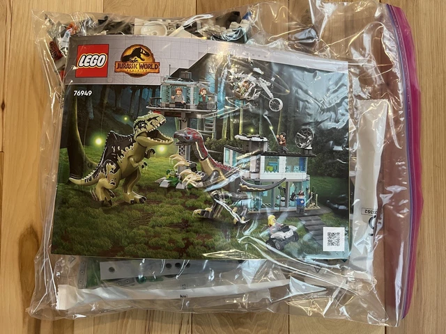 LEGO 76949 JURASSIC World: Giganotosaurus & Therizinosaurus Attack NO ...