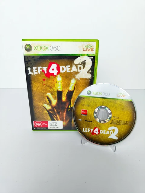 LEFT DEAD Xbox 360 Video Game No Manual PAL SCRATCHED