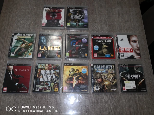 Lot de 12 Jeux PlayStation 3 ps3