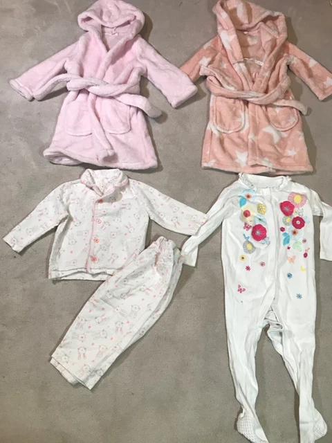 12-18 Months Baby Girl Nightwear Pjs Bundle 🌈