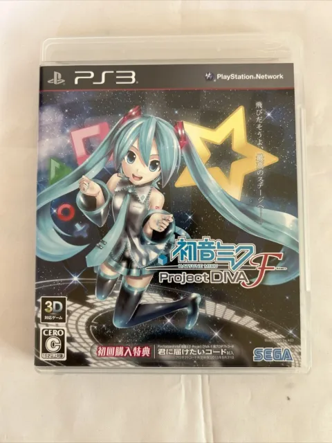 Hatsune Miku: Project DIVA F (Sony PlayStation 3, 2013) - Japanese Version