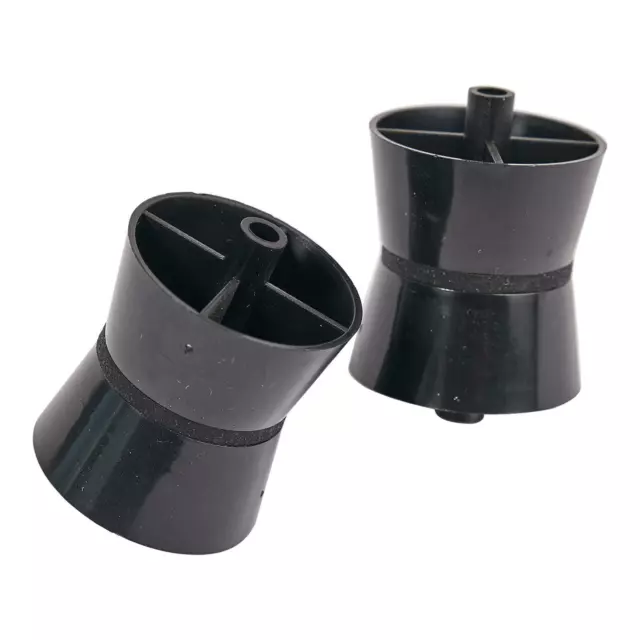 2 x Replacement Rollers For SPINCARE Record Cleaning Machine