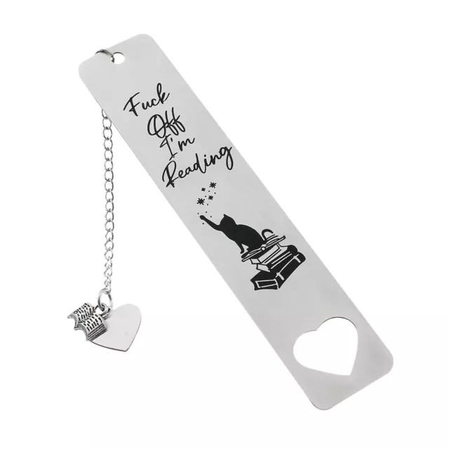 Cat Bookmarker Bookmark Stainless Steel Reading Page Book Mark Gift