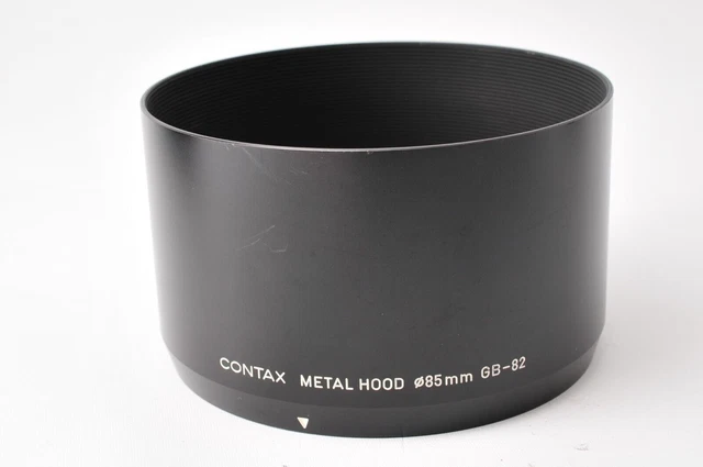【Fast neuwertig】 Contax GB-82 Metall-Gegenlichtblende für Planar 85 mm F1,4...