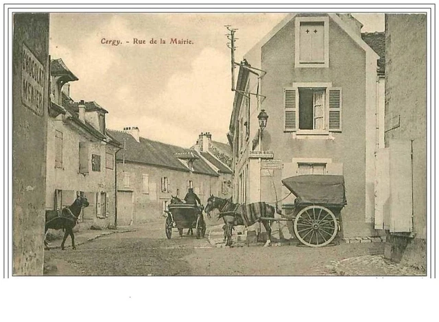 95.Cergy.rue De La Mairie.chocolat Menier