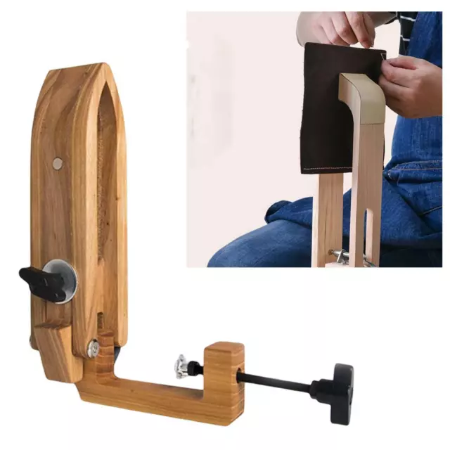 Suministros artesanales de madera para costura manual abrazadera de escritorio ajustable clip