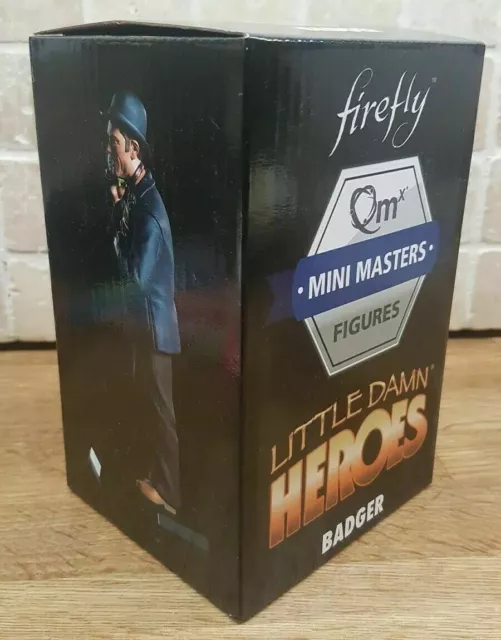 Firefly Loot Crate Exc Badger Serenity Damn Heroes Mini Masters Qmx Bnib