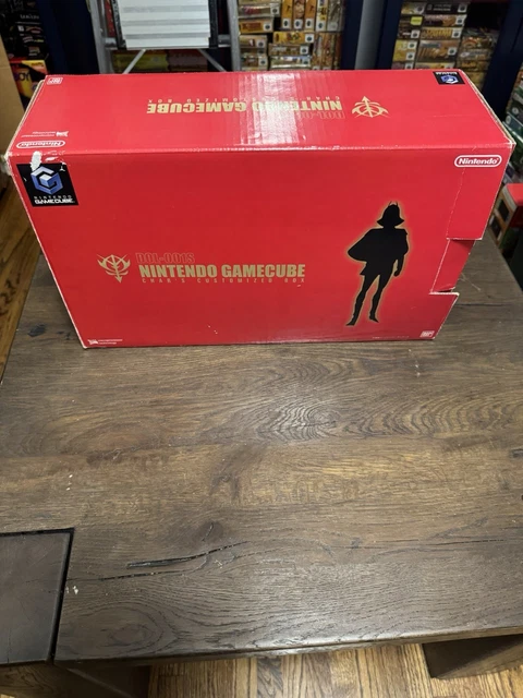 NINTENDO GAMECUBE CHAR'S Caja Gundam Personalizada Con Xeno Mod