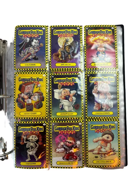 2010 Garbage Pail Kids Flashback Series 1 COMPLETE 160 Sticker Set 1a/b-80a/b