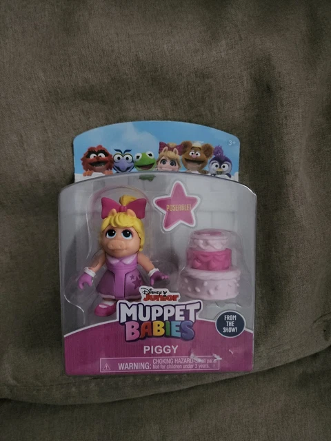 Disney Jr. Muppet Babies Piggy & Birthday Cake - New