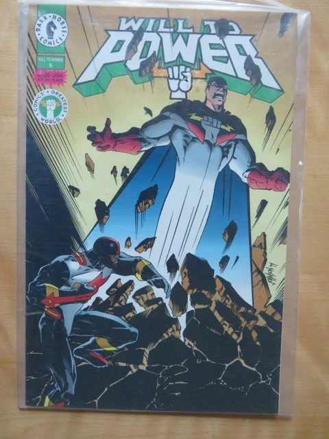 Dark Horse Comic Greatest World Will to Power Issue 5 July 1994