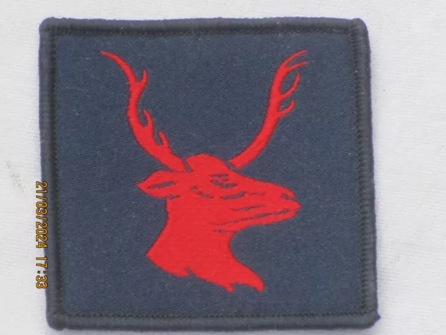 22nd Armoured Brigade,British Army Patch,55x58mm,Campbell Barracks Hohne 1981-93