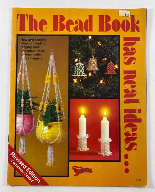 The Bead Book Booklet Vintage Taurus Craft 1978