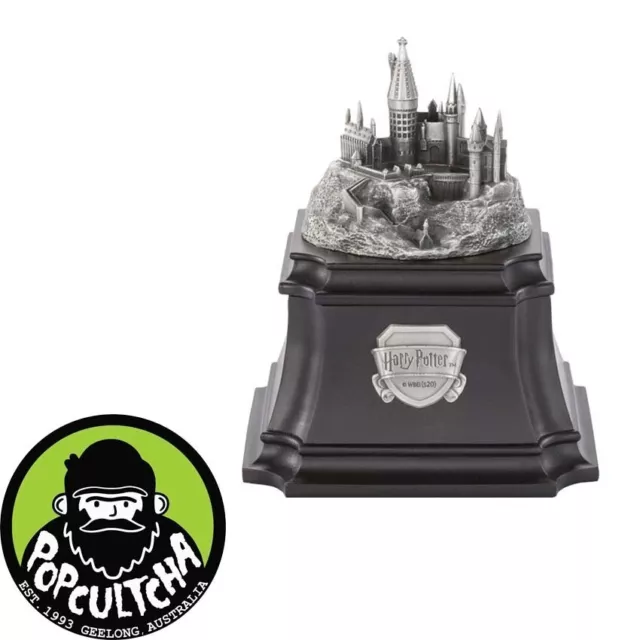 Harry Potter - Hogwarts 8.5” Pewter Music Box "New"