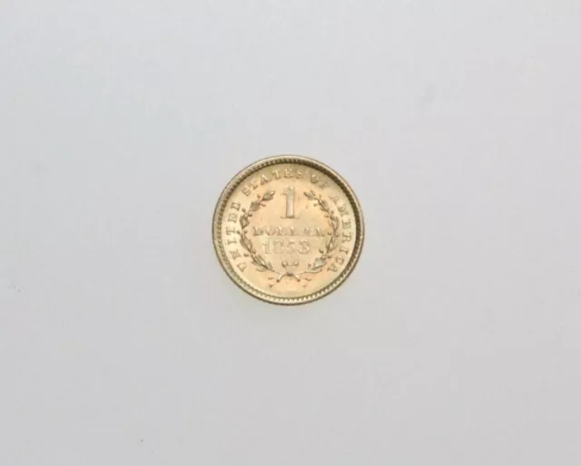 1853 $1 LIBERTY Head Gold Coin $15.50 - PicClick