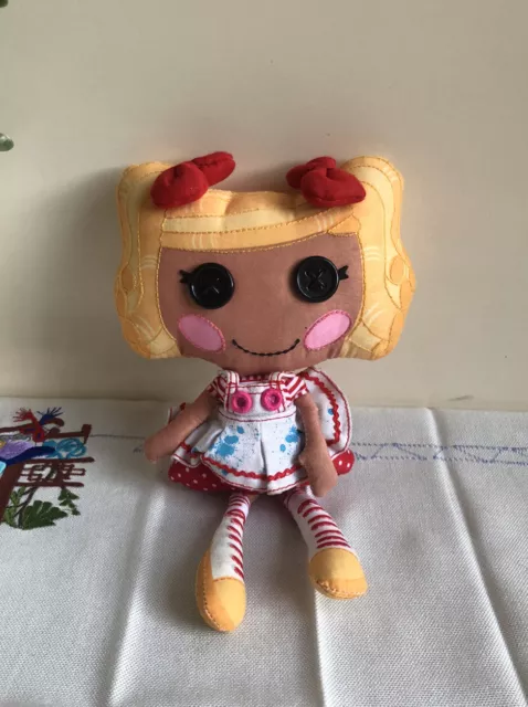 Lalaloopsy Spot Splatter Splash Soft Rag Doll Plush Toy Played Used 24.5cmT