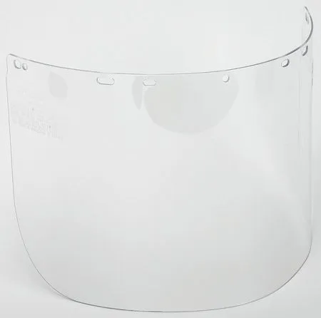 Condor 4Ezd2 Faceshield Visor,Polycarb,Clr,8X16in