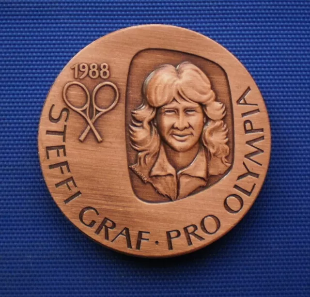 Steffi Graf.  Pro Olympia  1988.