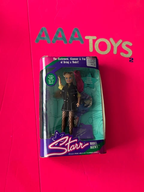 Vintage JPI Jakks Pacific Starr Model Agency Uptown Girl Collection Dawn NRFB Vintage JPI Jakks Pacific Starr Model Agency Uptown Girl Collection Dawn NRFB