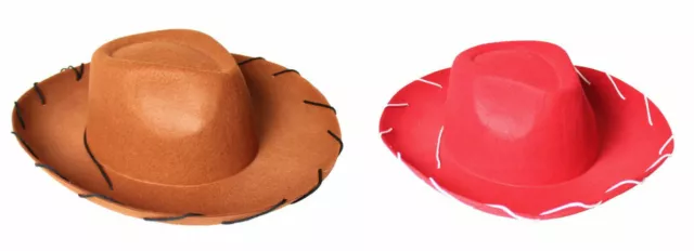 Toy Story Woody Or Jessie Cowgirl Cowboy Hat Toystory Kids Costume Hat