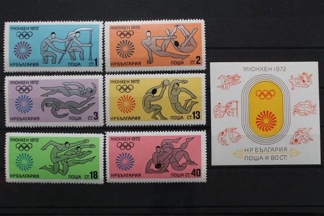 Bulgarien, MiNr. 2172-2177, Block 37, postfrisch / MNH - 654791