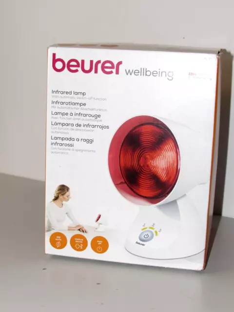 Beurer IL 35 Infrarotlampe Rotlichtlampe Verspannungen Schmerzen
