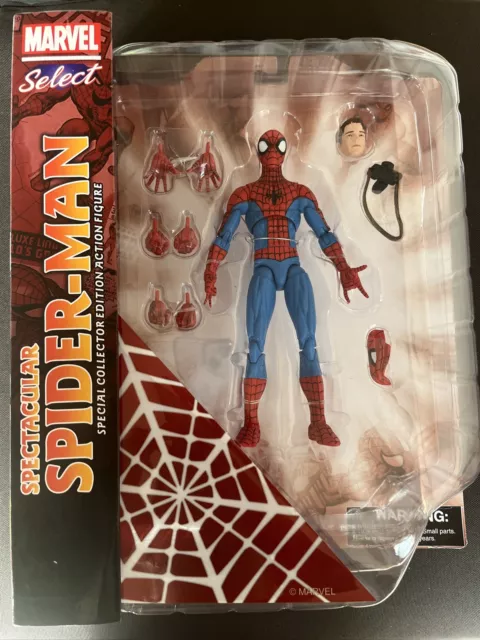 Marvel Select Spectacular Spider-Man Exclusive Action Figure Brand New In Box