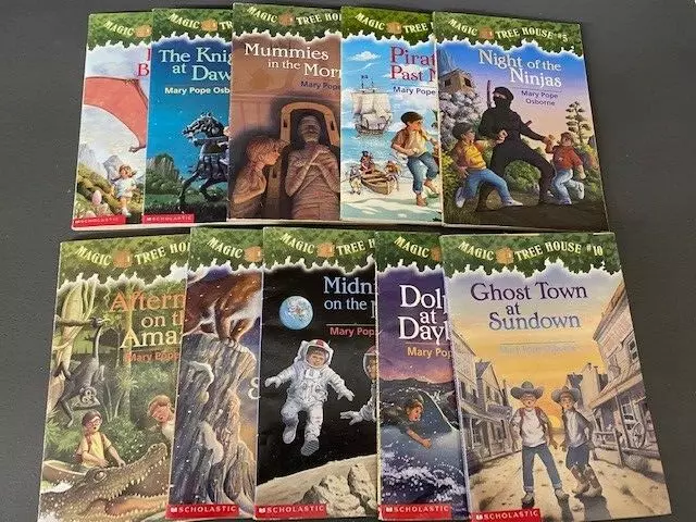 Magic Tree House Kids Chapter Books you pick 1-5, 1-10, 11-15 bundles paperback 2