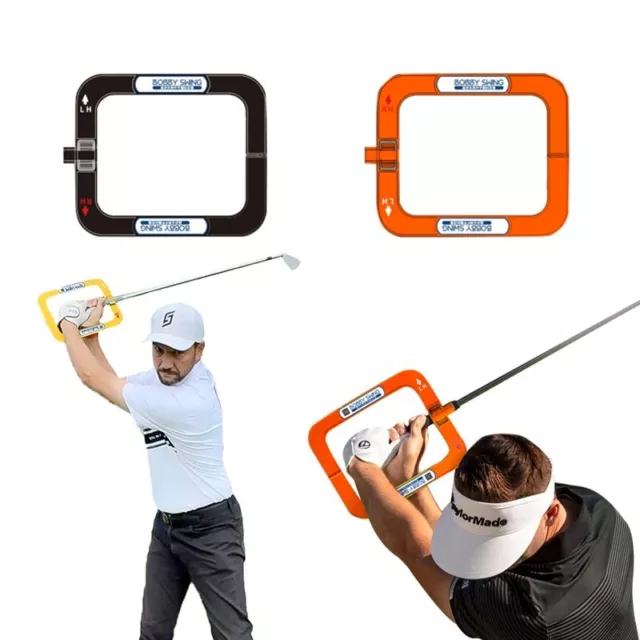 Golf Swing Trainer Portable Golf Swing Training Aid Golf Swing Plane Corrector