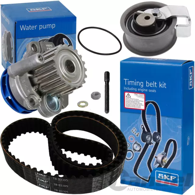 SKF ZAHNRIEMEN-SATZ WASSERPUMPE für VW T5 GOLF 4 PASSAT 3B SHARAN SEAT SKODA 2.0