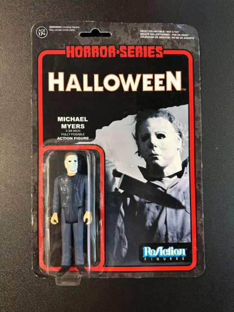 Reaction Horror Series Halloween Michael Myers Figure Preowned