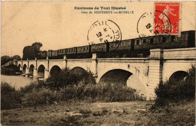 CPA Pont de Fontenoy sur Moselle (276960)