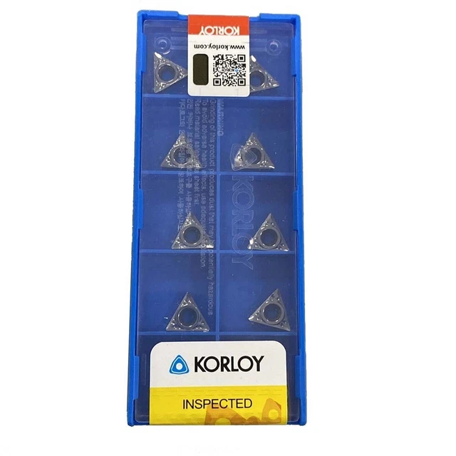 1box TCGT21.51 TCGT110204 AK H01 No coating carbide insert For Aluminium