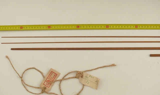 PEZON ET MICHEL RITZ SUPER PARABOLIC PPP MASTER -TYPE LAMBIOTTE SPLIT Cane Fly Rod 003
