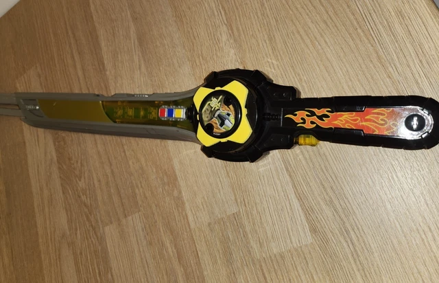 ÉPÉE POWER RANGER Ninja Steel Ichiban Etoile de Pouvoir ,Sonore et