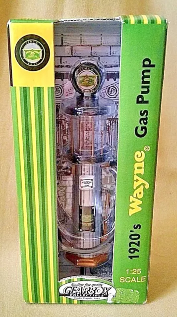 John Deere Gas Pump New 1920'S Wayne Gravity 1:25 Gearbox Ltd Ed Die Cast 1999.