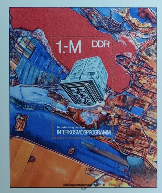 Block 52 +Interkosmosprogramm+ 1978+postfrisch+ Michel Nr. 2313